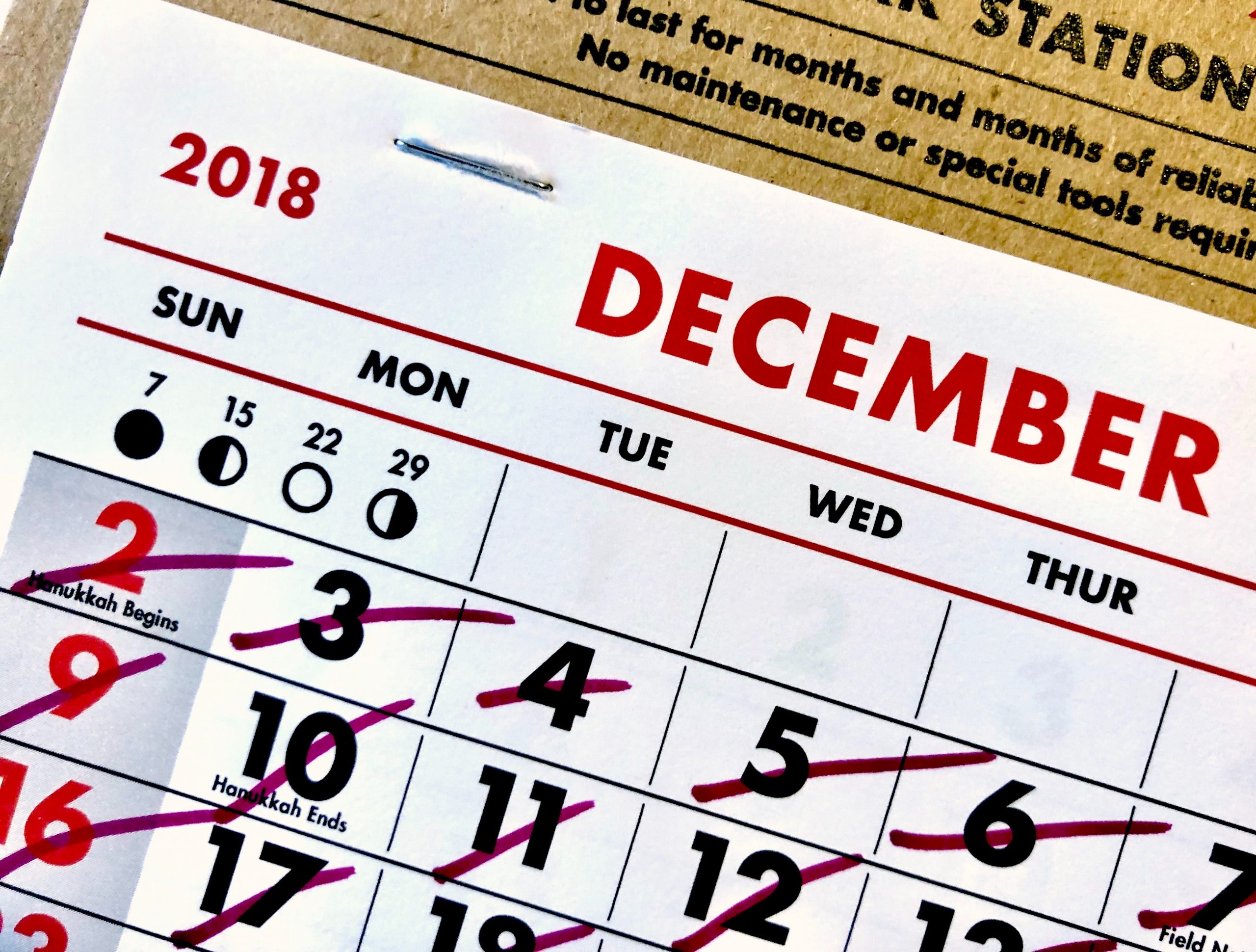 crossedcalendar Geek with a Budget